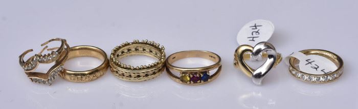 14k gold jewelry             Bid on-line today through March 21st at www.fairfieldauction.com