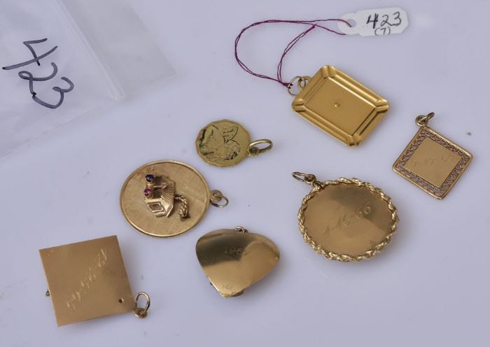 14k gold jewelry             Bid on-line today through March 21st at www.fairfieldauction.com