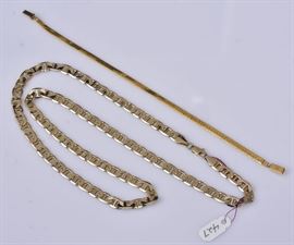 14k gold jewelry             Bid on-line today through March 21st at www.fairfieldauction.com