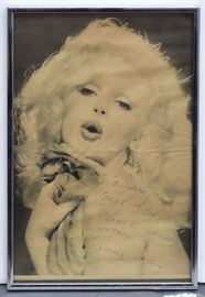 Candy Darling   signed pix (Warhol, Velvet Underground, Lou Reed)        Bid on-line today through March 21st at www.fairfieldauction.com
