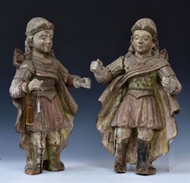 Two Santos Figures             Bid on-line today through March 21st at www.fairfieldauction.com