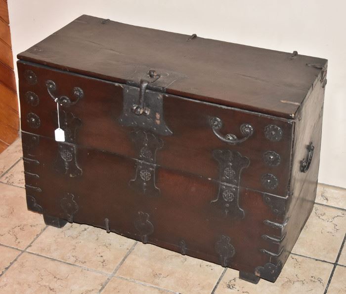 Asian Tansu Chest             Bid on-line today through March 21st at www.fairfieldauction.com
