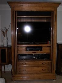 TV cabinet, beverage center or wardrobe 