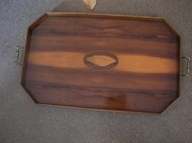 shell inlaid tray 
