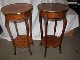 pair of exquisite side tables