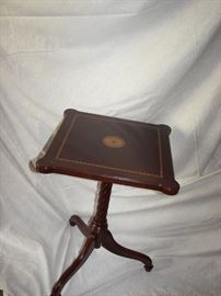 small barley twist square top table