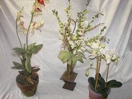 lovely silk faux plants