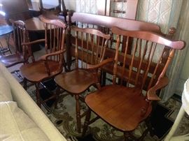 Soldi Wood Windsor Dining Chairs