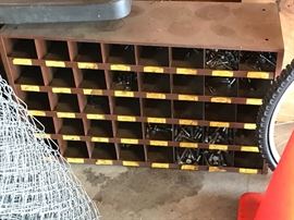 Large metal parts bins- its full.  