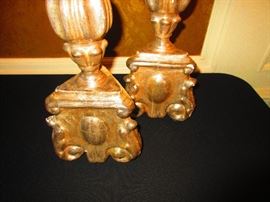 Detail of 16th/17th C. Altar Sticks 