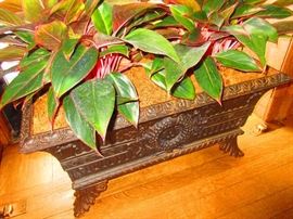 Antique Cast Iron Planter
