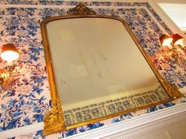 Massive 18th C. English Mirror
