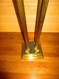 Detail of Brass and Marble Pedestal