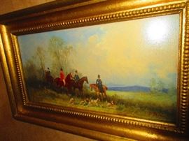 J. Stone, English, oil on board