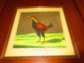 Robert Pollard, London 1823, framed chromolithograph, "Yorkshire Hero"