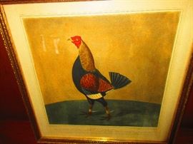Robert Pollard, London 1824, framed chromolithograph, "Phenomenon"