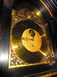 Detail of Chinoiserie Long Clock