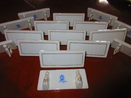 Herend Porcelaim Placecards