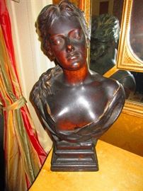 19th C. Bust of Diana