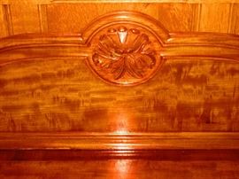 Detail of 19th C. Irish Mahogany Server