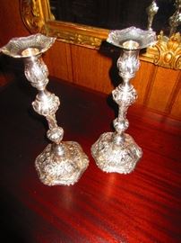 Marshall Field’s Sterling Candlesticks