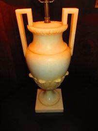 Antique Marble Urn Lamp