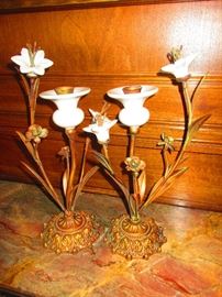 Pair of French Candlesticks 