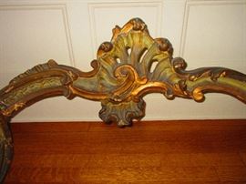 Detail of Italian Painted Console Table