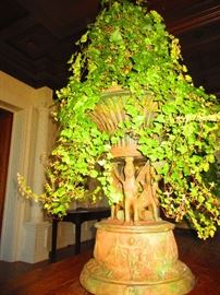 One of a Pair of Bronze Planters