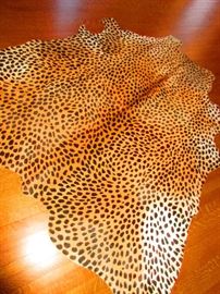 Leopard Print Bovine Pelt