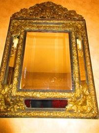 German Gilt Wall Mirror C.1890