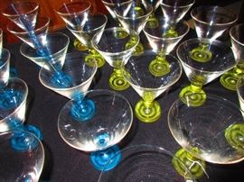 Stemless Martini Glasses