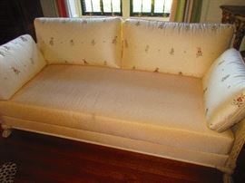 Antique French Daybed (Contemporary Paint) 