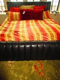 Ralph Lauren Leather King Bed