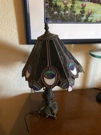 STAIN GLASS LAMP