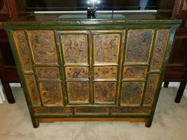Outstanding Antique Mongolian Chest