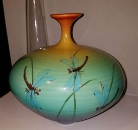 Dragonfly Vase
