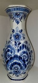 Delft Blue & White Vase