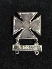 025 WWI 32nd Division Pistol D medal