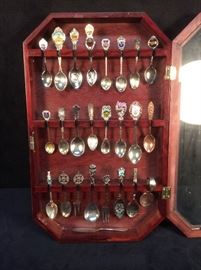164 Souvenir Spoons