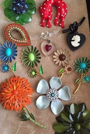 Colorful Vintage Jewelry 