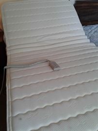 Twin memory foam hydraulic bed