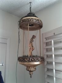 Hanging Goddess Rain Oil Lamp