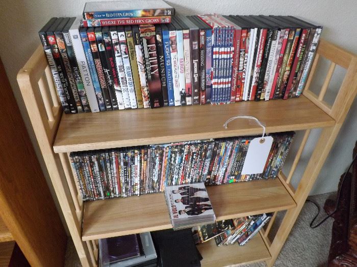 lots cd's/movies blue ray