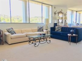 Living Room Sofas, Cocktail Table