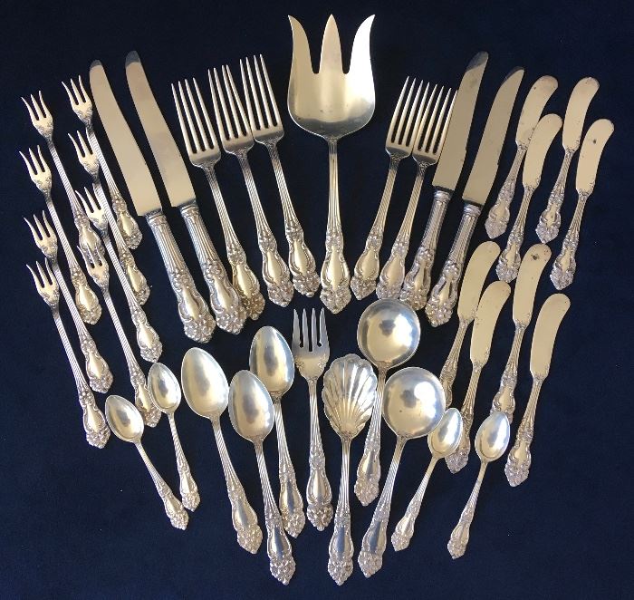 Sterling Silver Flatware by Reed and Barton, " TigerLily"