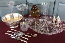 Sterling Silver Revere-Style Bowl; Murano Glass Penguin by Seguso; More