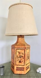 Table Lamp (Hand-Painted Metal)