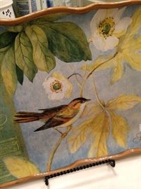 Painted display tray/plate