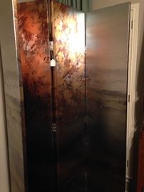 Four panel room divider